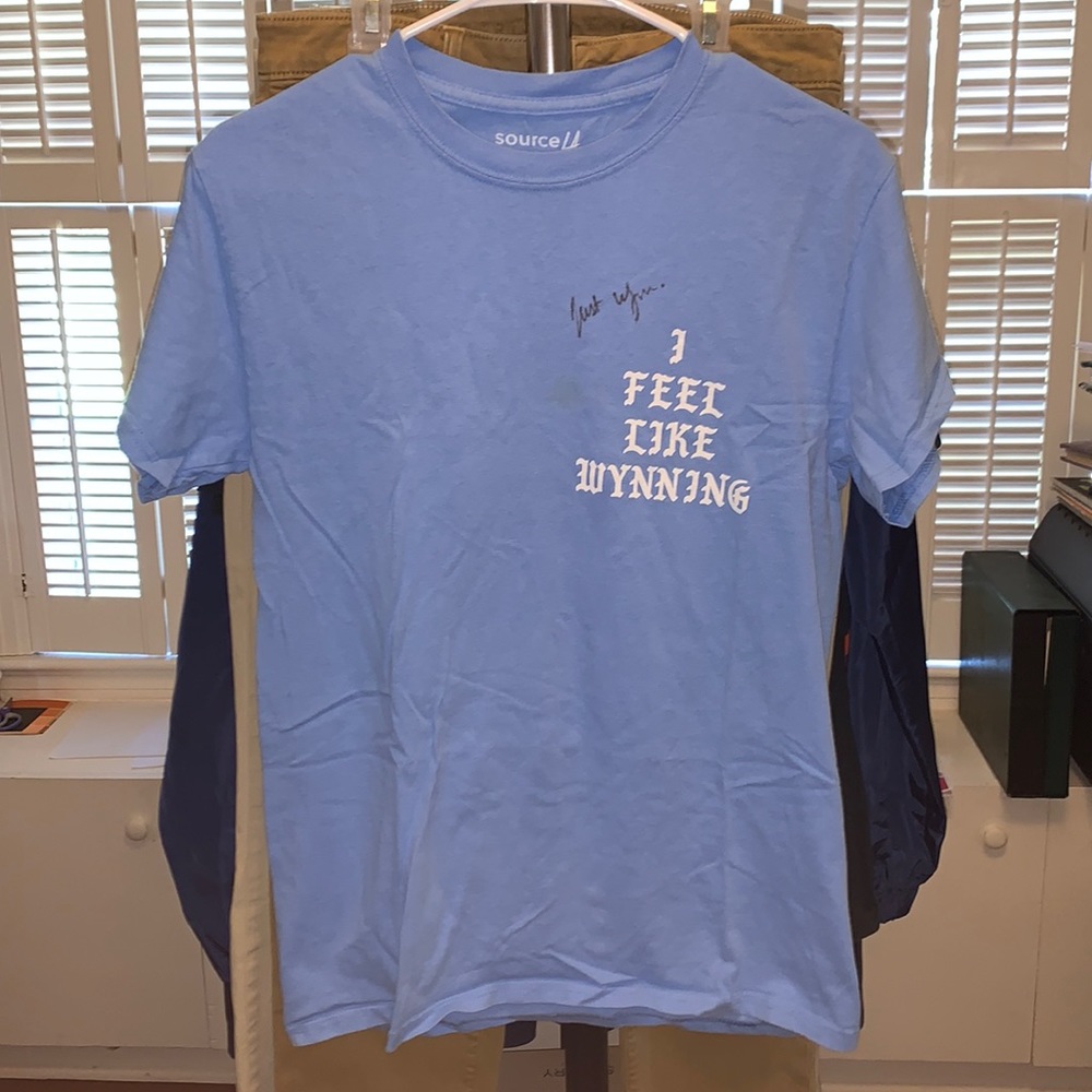 AUTOGRAPHED JUST WYNN Blake Wynn SneakerCon Tee
